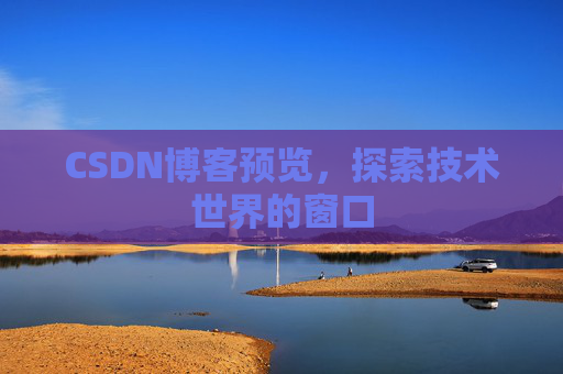 CSDN博客预览，探索技术世界的窗口
